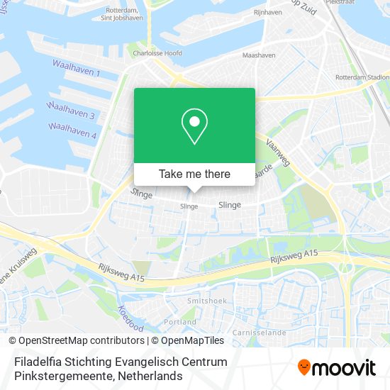Filadelfia Stichting Evangelisch Centrum Pinkstergemeente map