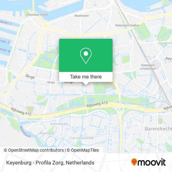 Keyenburg - Profila Zorg map