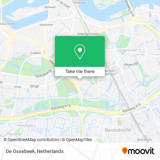 De Ossebeek map