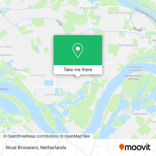 Woal Brouwers map