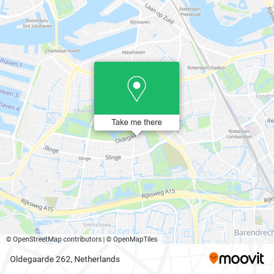 Oldegaarde 262 map