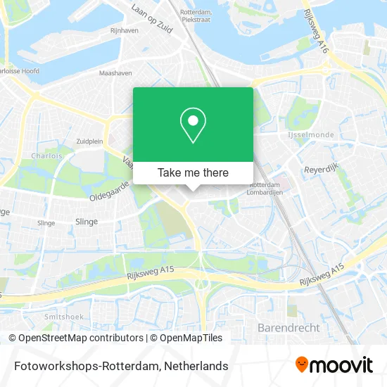 Fotoworkshops-Rotterdam map