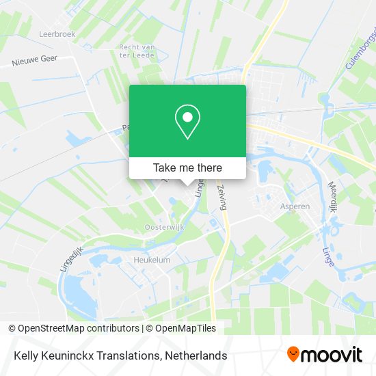 Kelly Keuninckx Translations Karte