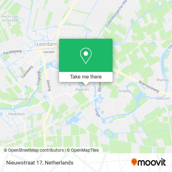 Nieuwstraat 17 map