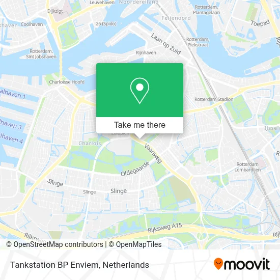 Tankstation BP Enviem map