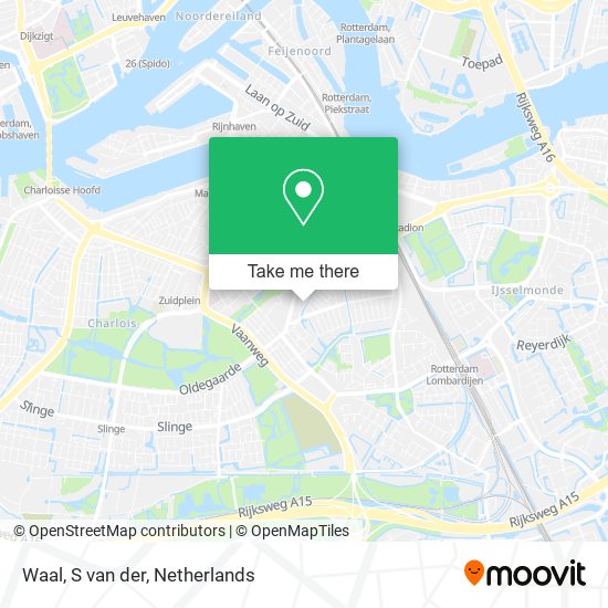 Waal, S van der map