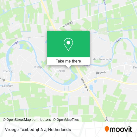 Vroege Taxibedrijf A J Karte