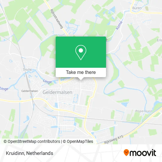 Kruidinn map