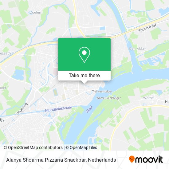 Alanya Shoarma Pizzaria Snackbar map