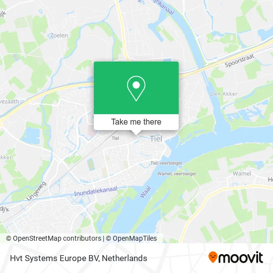 Hvt Systems Europe BV map