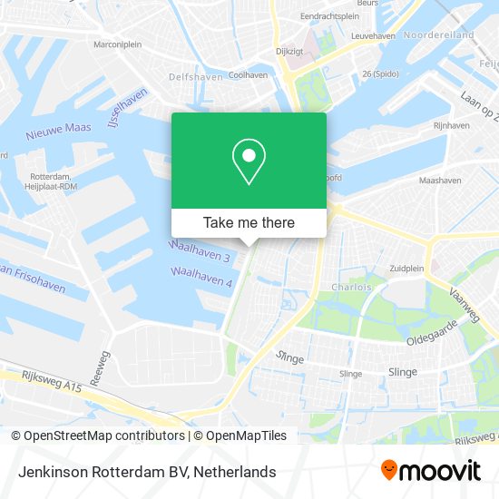 Jenkinson Rotterdam BV map