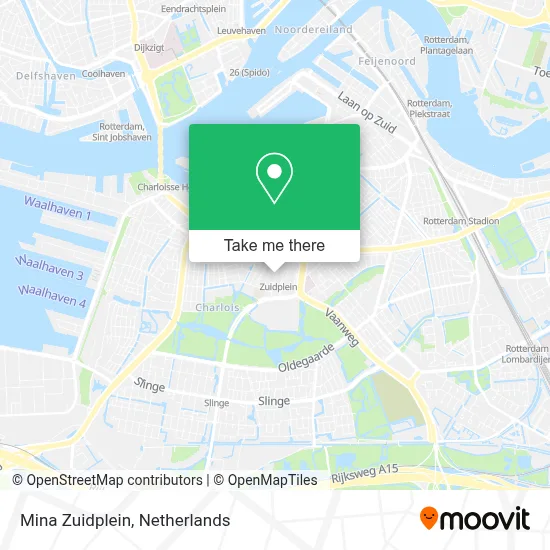 Mina Zuidplein map