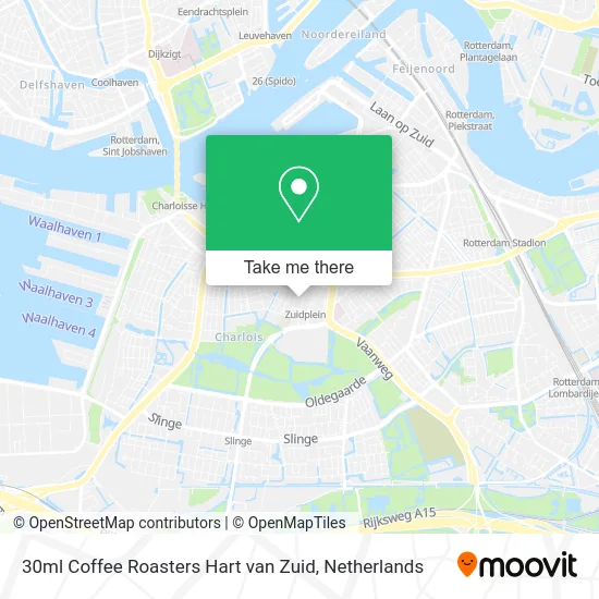 30ml Coffee Roasters Hart van Zuid map