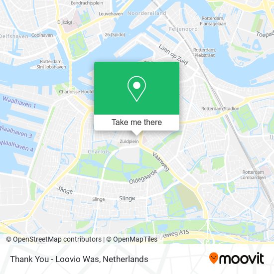 Thank You - Loovio Was map