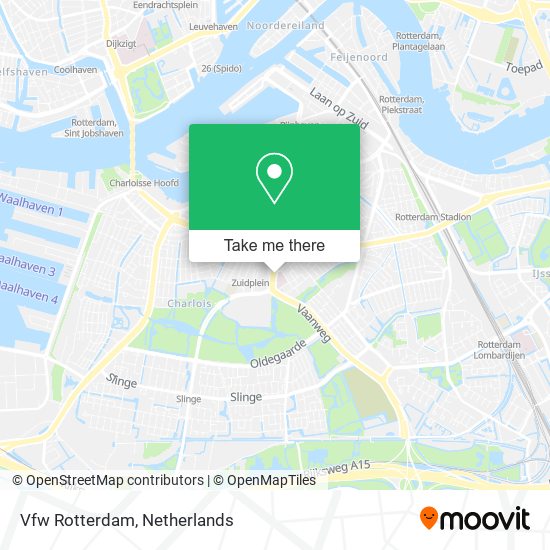 Vfw Rotterdam map