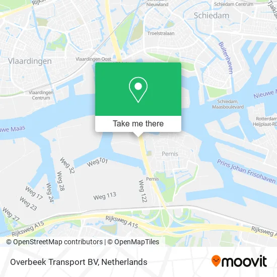 Overbeek Transport BV map
