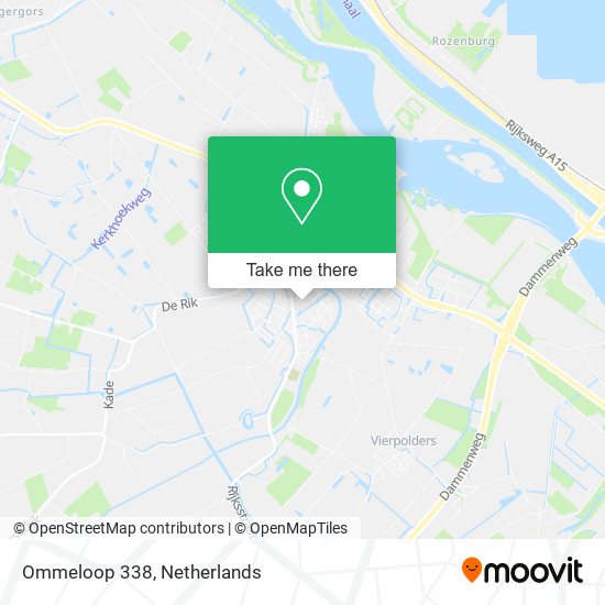 Ommeloop 338 map