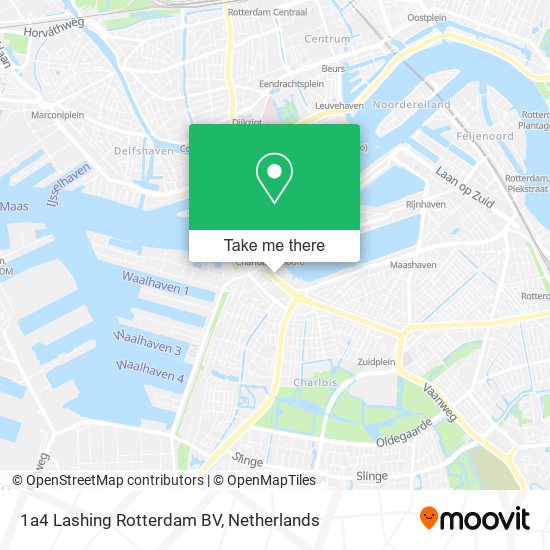 1a4 Lashing Rotterdam BV Karte