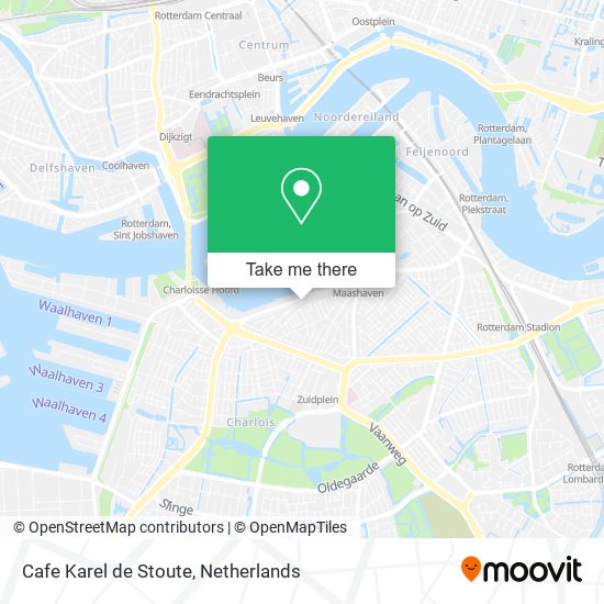 Cafe Karel de Stoute map