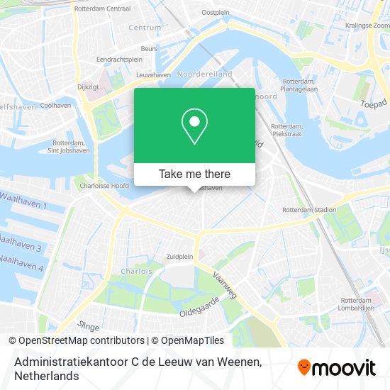 Administratiekantoor C de Leeuw van Weenen map