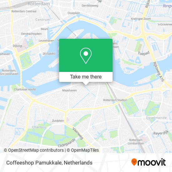 Coffeeshop Pamukkale map