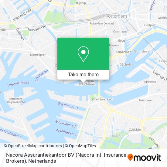 Nacora Assurantiekantoor BV (Nacora Int. Insurance Brokers) map