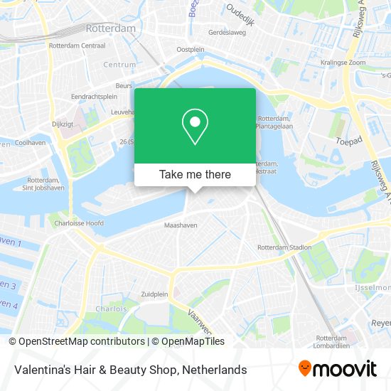 Valentina's Hair & Beauty Shop map