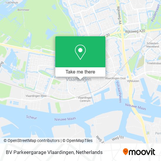 BV Parkeergarage Vlaardingen map