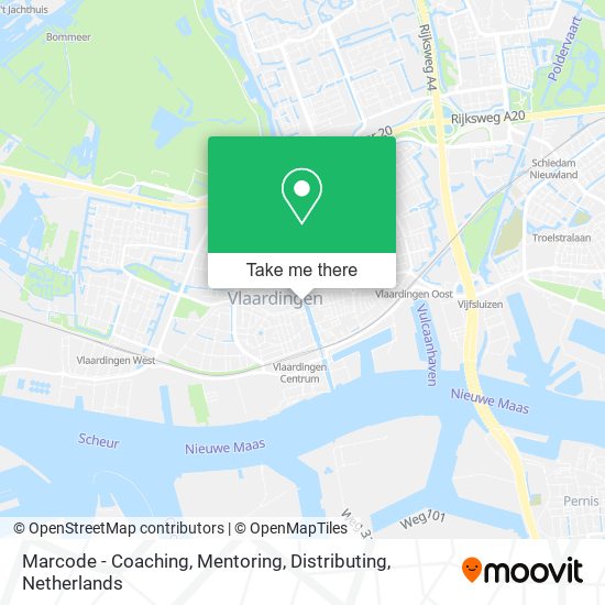 Marcode - Coaching, Mentoring, Distributing map