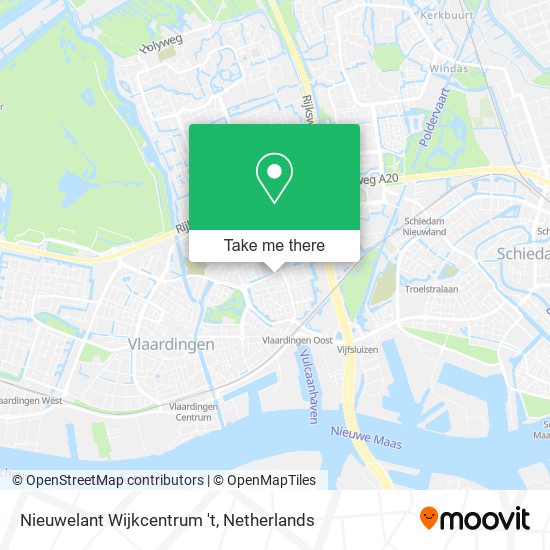 Nieuwelant Wijkcentrum 't map