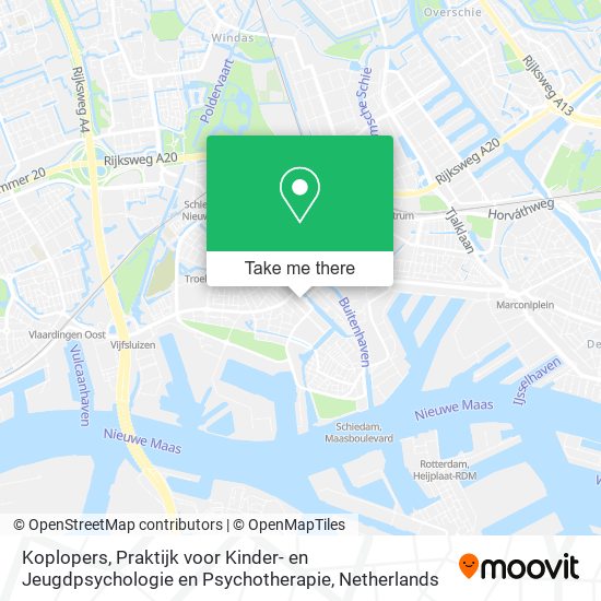 Koplopers, Praktijk voor Kinder- en Jeugdpsychologie en Psychotherapie map