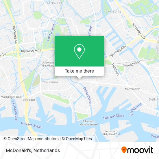 McDonald's map