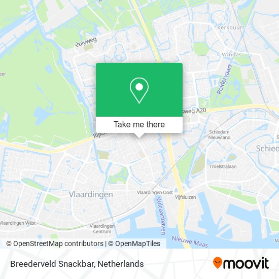 Breederveld Snackbar map