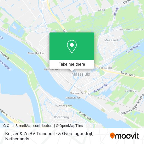 Keijzer & Zn BV Transport- & Overslagbedrijf Karte