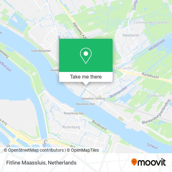 Fitline Maassluis Karte