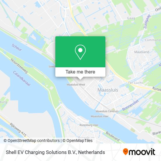 Shell EV Charging Solutions B.V. map