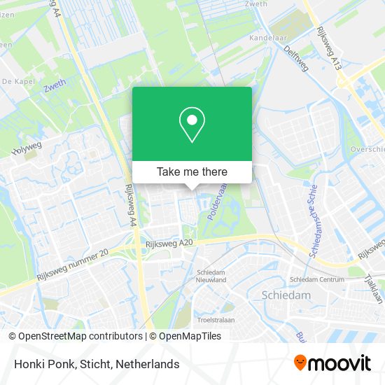 Honki Ponk, Sticht map