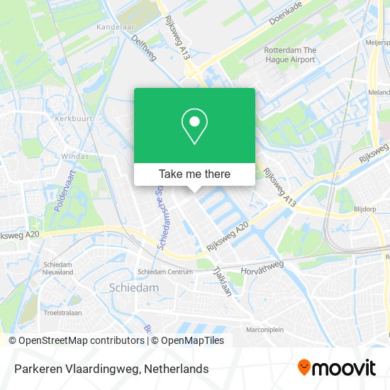 Parkeren Vlaardingweg map