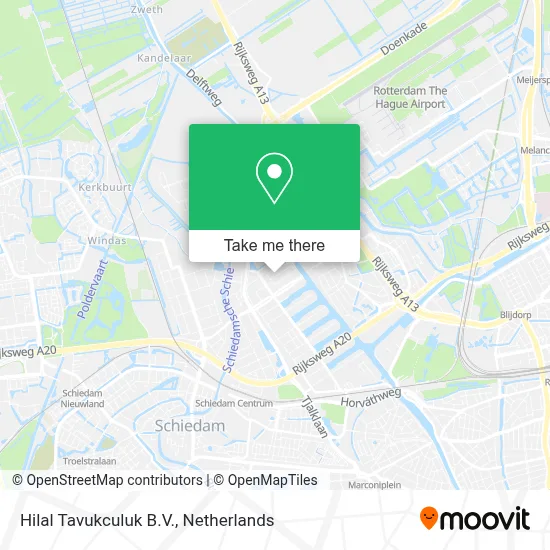 Hilal Tavukculuk B.V. map