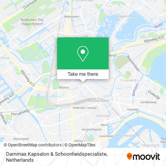 Dammas Kapsalon & Schoonheidspecialiste map