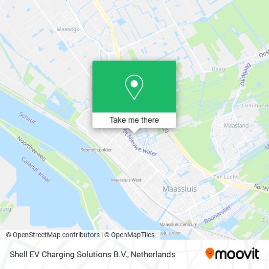 Shell EV Charging Solutions B.V. map