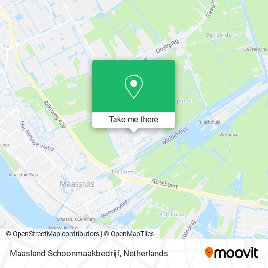 Maasland Schoonmaakbedrijf map