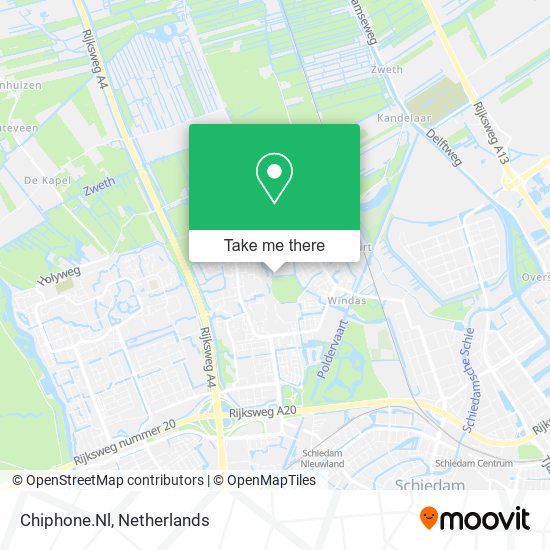 Chiphone.Nl map