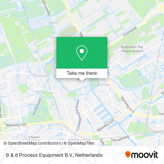 B & d Process Equipment B.V. map