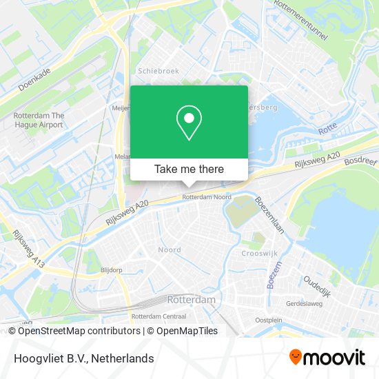 Hoogvliet B.V. map