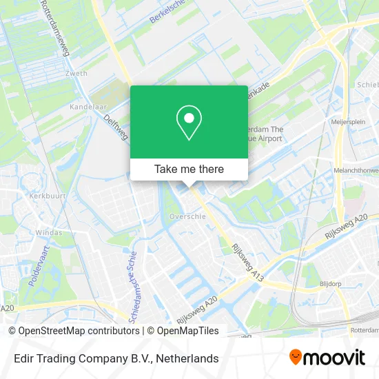 Edir Trading Company B.V. map