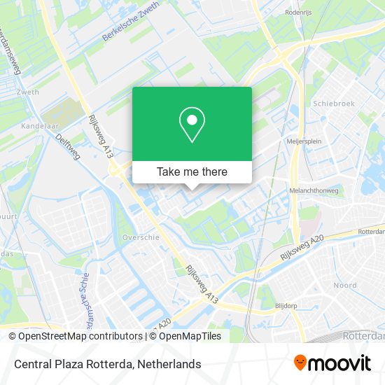 Central Plaza Rotterda map