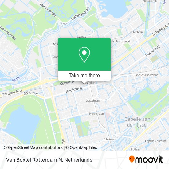 Van Boxtel Rotterdam N Karte