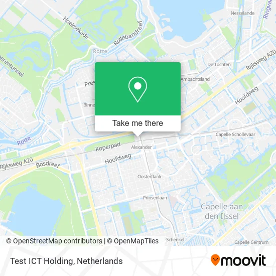 Test ICT Holding map