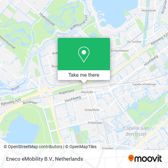 Eneco eMobility B.V. map